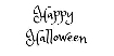 \"Happy Halloween\"